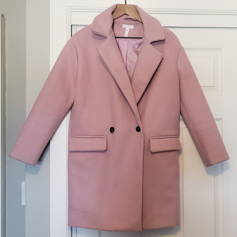 Lavender peacoat